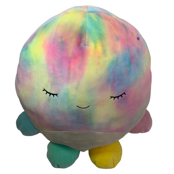 KellyToy Squishmallow Opal Octopus Tie Dye Plush 16 Inch Stuffed Animal - Picture 2 of 12